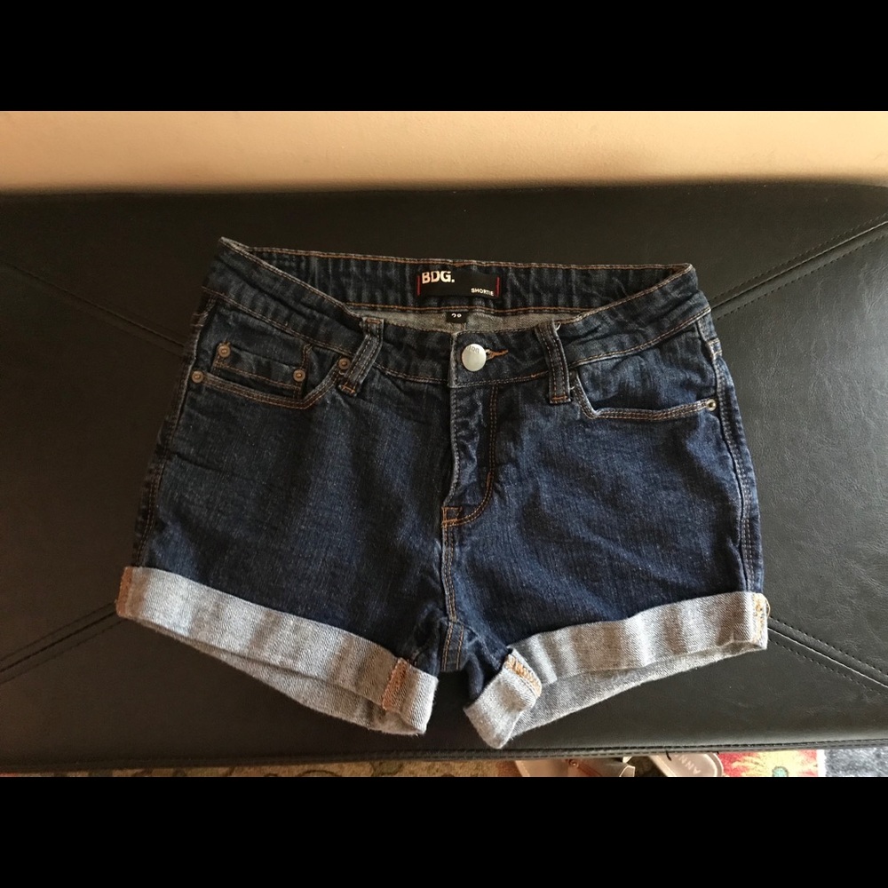 BDG denim shorts